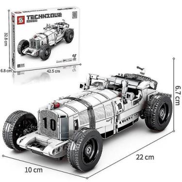 Imagem de Blocos de construção Jiazhi Juggernaut Hurricane Sports Car 527 unidad