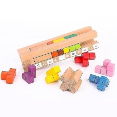 Imagem de Math Toy Enlightenment Brain Toy para crianças de 3 a 10 anos - Gloome