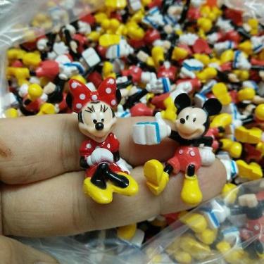Imagem de Mini decoração de bonecas Minnie e Mickey Mouse 2,5 cm 50 unidades - G
