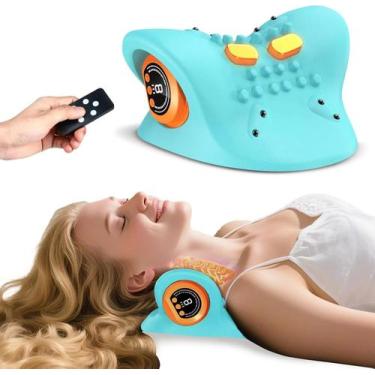 Imagem de Almofada Massageadora De Pescoço Aprimorada 3 Em 1 Com Modos De Calor,