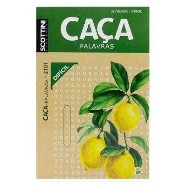 Imagem de Scottini caça-palavras (32p) n.2101 (difícil) - BRASILEITURA