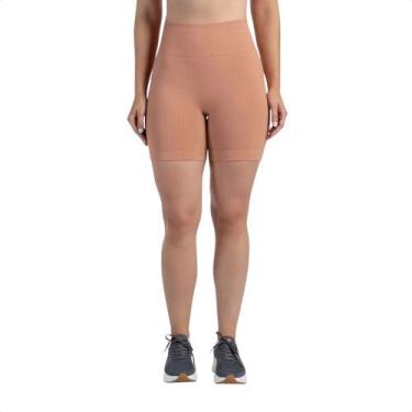 Imagem de Bermuda Feminina Curta Olympikus Knit Bege, Blush, G