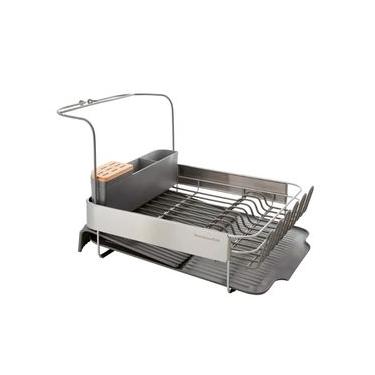 Imagem de ESCORREDOR KITCHENAID DE LOUÇAS EXPANSÍVEL PARA COPO PRATO E TALHERES KEG896BXCGA