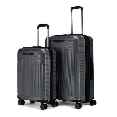 Imagem de Kit 2 Malas De Viagem ABS Rígido Primicia Rodinhas 360 Reforçada com Cadeado TSA Espaço...