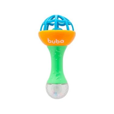 Imagem de Chocalho Baby Shake Verde E Laranja 11854 - Buba