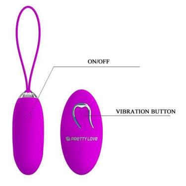 Imagem de Bullet Vibratório Julia Recarregável Controle Remoto 12 modos de Vibra