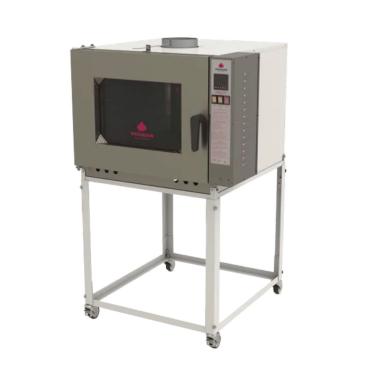 Imagem de Forno Turbo Elétrico Progás PRP-5000 Aço Inox 5 Esteiras Convecção com Controle Digital 220V