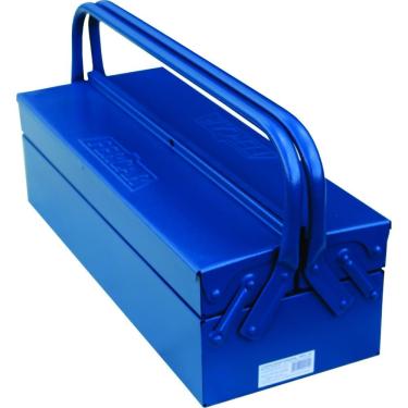 Imagem de Caixa para Ferramenta 05 com 3 Gavetas Modelo 17 Compartimentos Organizadores Fercar Metalúrgica