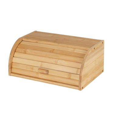 Imagem de Porta-Pães com Tampa em Bamboo - MOR