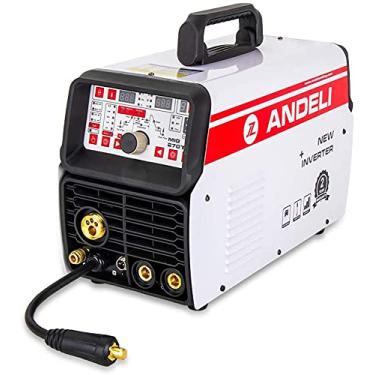 Imagem de ANDELI MIG Soldador MIG TIG MMA e Soldagem a Frio 4 em 1 Máquina de Soldagem Multifuncional MIG-270TPL