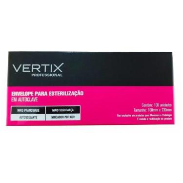 Imagem de Envelope Para Esterilização Em Autoclave Vertix 100Mmx23Mm