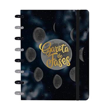 Imagem de Caderno Disco Inteligente A5 Cosmos Garota De Fases Lua