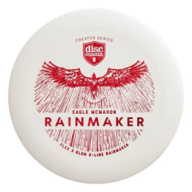 Imagem de Discmania Eagle McMahon Rainmaker Glow D-Line Flex 3 Disc Golf Putter (Cores variarão)