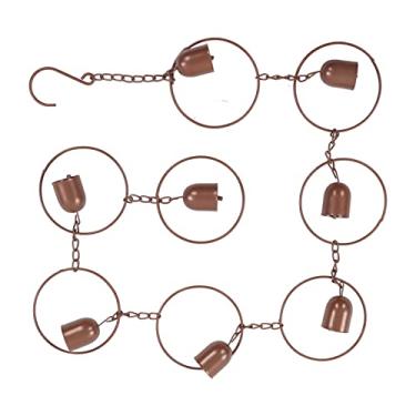 Imagem de Sinos de de Cobre Rústicos para Fora Sino Exclusivo Sinos de Decorações Ao Ar Livre Decoração de Jardim Presente para Mulheres Mãe Avó Unissex