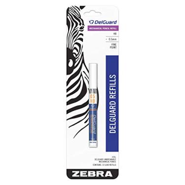 Imagem de Zebra Pen Delguard #2 refil de grafite para lapiseira 0,5 mm, HB, grafite, 12 fios por tubo