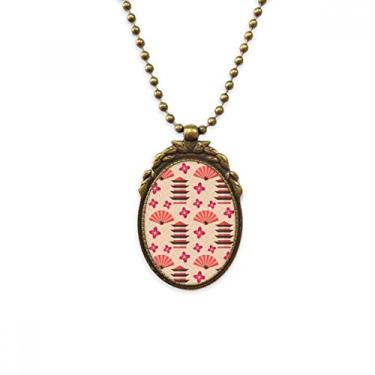 Imagem de DIYthinker Chaveiro vintage com pingente de contas vintage Sakura com torre do templo do Japão