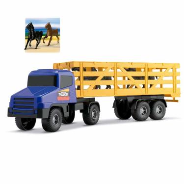 Imagem de Caminhão com Carreta - Strada Trucks - Horse Strada com 4 Cavalos - Silmar