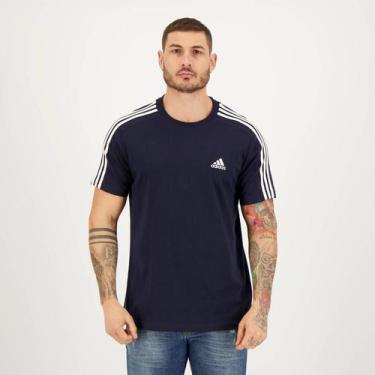 Imagem de Camiseta Adidas 3 Stripes Marinho