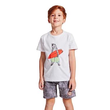 Imagem de Camiseta Infantil Surf Bear Conforto Reserva Mini BRANCO 10