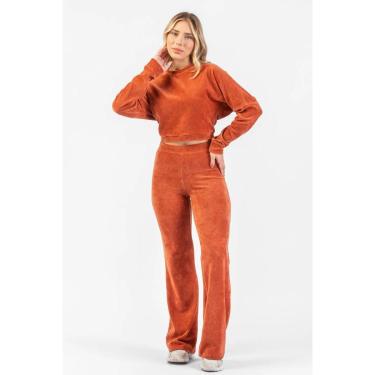 Imagem de Calça Feminina Riu Kiu Flare Cotele Ref:10241-Feminino