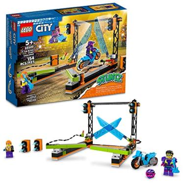 Imagem de 60340 LEGO® City O Desafio de Acrobacias com lâminas; Kit de Construção (154 peças)