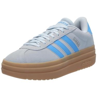 Imagem de adidas Tênis feminino Vl Court Bold, Azul halo/azul explosão/cibermetálico, 34