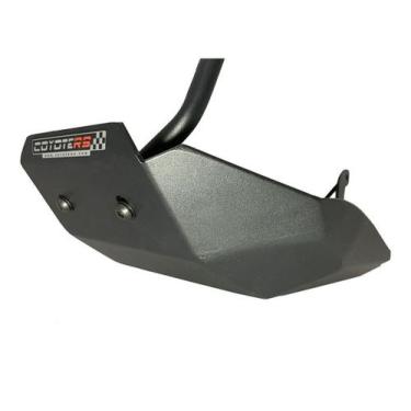 Imagem de Protetor de Carter Coyote em Aço Carbono Preto - CB 500 X - Honda