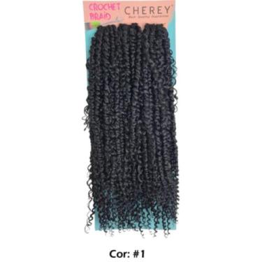 Imagem de Cabelo Fibra Orgânico Torcido Boho Passion 300 Gramas - bbless, Preto