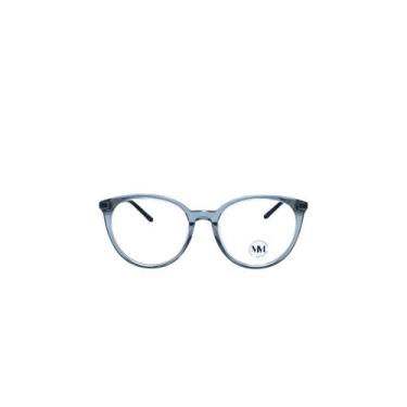 Imagem de Armação Óculos Grau Redondo Aro Cristal Feminino MM Óculos, C3, Único