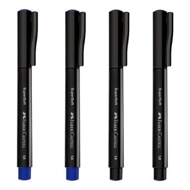 Imagem de Caneta Hidrográfica 1.0mm Ponta Média Porosa Supersoft Pen Faber Caste