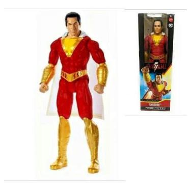 Imagem de Boneco Action Figure Shazam 30 Cm Mattel Liga Da Justiça, DC Comics