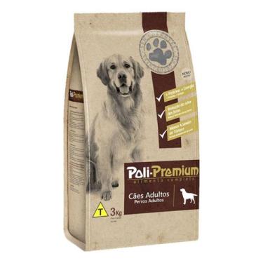 Imagem de Alimento Completo Poli Premium Ração Para Cães Adultos Sabor Frango 15