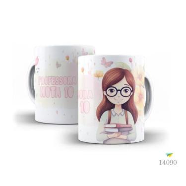 Imagem de Caneca dia dos professores floral 03 - LiveSub
