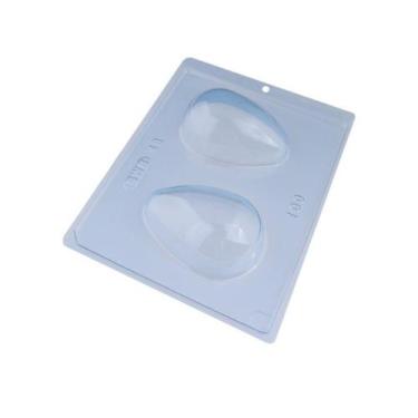 Imagem de Forma com Silicone 3 Partes Ovo Liso 100g 48 BWB un
