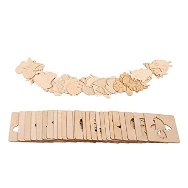 Imagem de Kit de Estênceis de Desenho de Madeira para Crianças DIY Ferramentas Modelo de Pintura de Decoração para