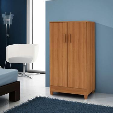 Imagem de Armário Organizador Multiuso Sapateira Slim 2 Portas Cinamom