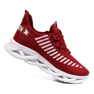 Imagem de Tênis Masculino Jaguar Esportivo Moderno Corrida Treino Leve Caminhada