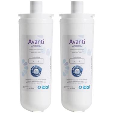 Imagem de Kit 2 Filtro Refil IBBL Avanti natural mini para Purificador de Água A