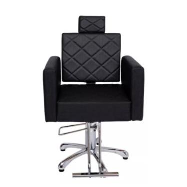 Imagem de Cadeira De Salão De Beleza Cabelereiro Hidráulica Evidence - D Inovar 