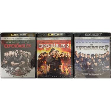 Imagem de Generic Trilogia Dos Mercenários 4K + Coleção Digital Blu Ray 1, 2, 3