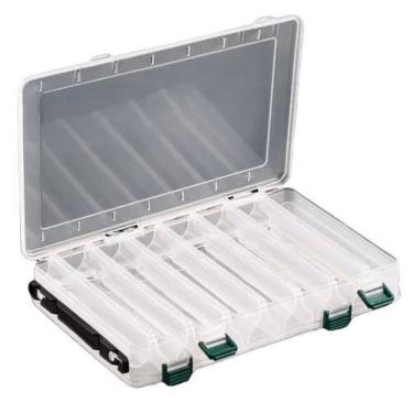 Imagem de Estojo Pesca Duplo Isca Artificial Hs326 14 Divisões Jogá