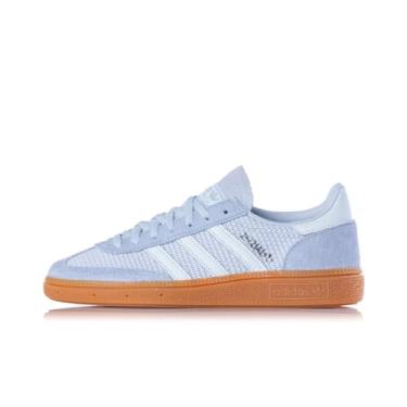 Imagem de adidas Tênis feminino de handebol Spezial, Azul halo/calçado branco/azul maravilha, 40