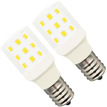 Imagem de LIENNGKE Lâmpadas LED KEI D28X KEL 2816X D28M 2815 Lâmpada de congelador Luz de geladeira 100-265v E17 3,8 W 40 W equivalente a halogêneo Aparelho Luz do dia Branco Pacote com 2