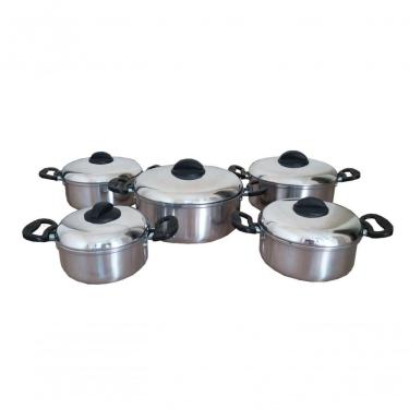 Imagem de Jogo De Panelas De Alumínio Polido 5 Peças 14 A 22 Extang