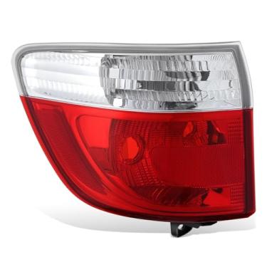 Imagem de DNA MOTORING Lanterna traseira externa esquerda (esquerda) compatível com Durango 2011-2013, CH2804103, OEM-TL-031-L