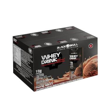 Imagem de WHEY DRINK GOURMET - PRONTO PARA BEBER - PACK 8 UNID WHEY DRINK GOURMET 250mL - CHOCOLATE - 8 UNID