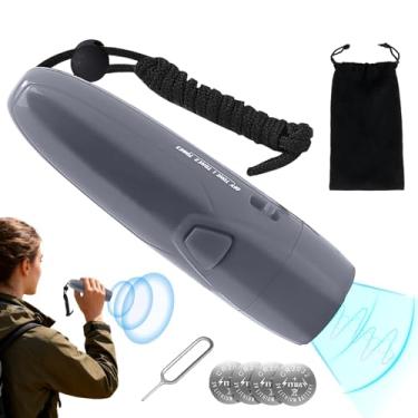 Imagem de Buzina Para Ursos,Dispositivo Segurança Elétrico Trekking 125dB - Corneta Acampamento Afugentar Animais - para Caminhantes Donos de Cães Acampamento Parque Nacional Escalada