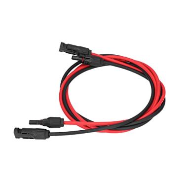 Imagem de Cryfokt Cabo de Extensão Solar Fio Fotovoltaico Durável para Geração de Energia, à Prova D'água para Canteiros de Obras ² Material PPO 2 Pacotes (#3)