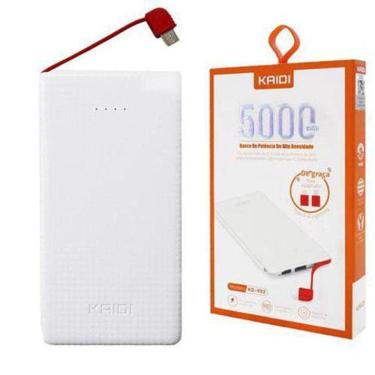Imagem de Power Bank Carregador Portatil 5000 Mah Kaidi Kd-952