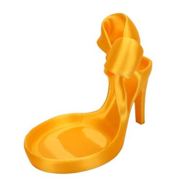 Imagem de GLOGLOW Organizador de Joias de Salto Alto, Design de retrô Elegante, Bandeja de Cosméticos que Economiza Espaço, Perfeito para Penteadeiras de Meninas, Adiciona Charme Coquete a Quartos,